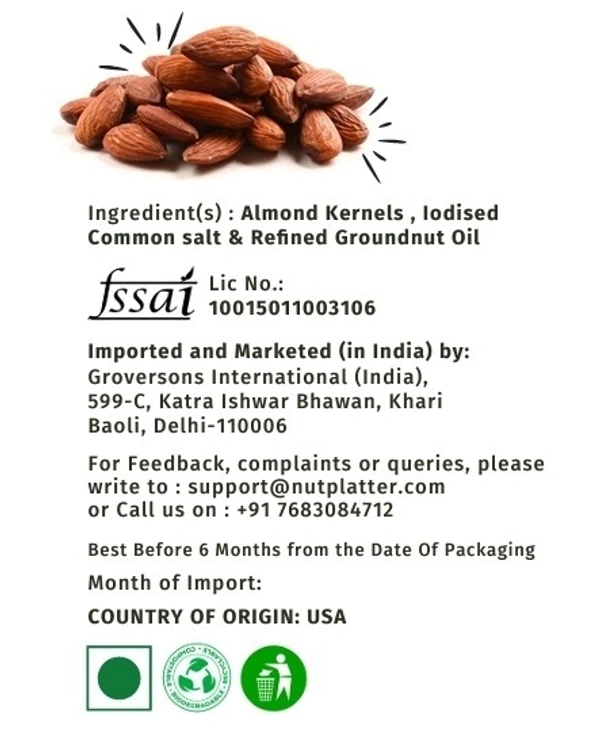 Roasted Almond - 750gm