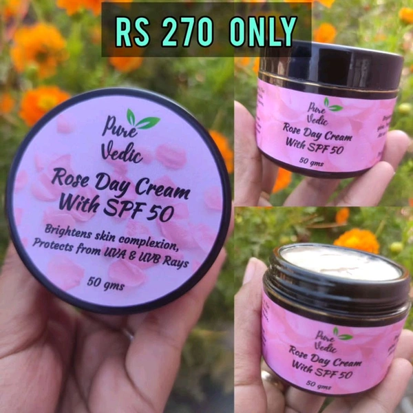 Rose Day Cream With SPF 50