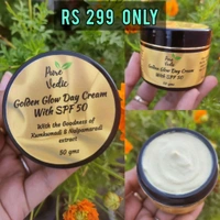 Golden Glow Day Cream With SPF 50