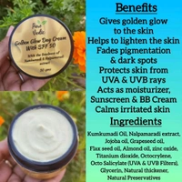 Golden Glow Day Cream With SPF 50