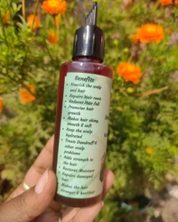 Herbal Hair Growth Oil And Neem Comb Comb