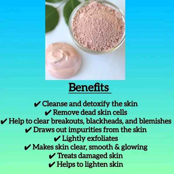 French Pink Clay - 50 Gms