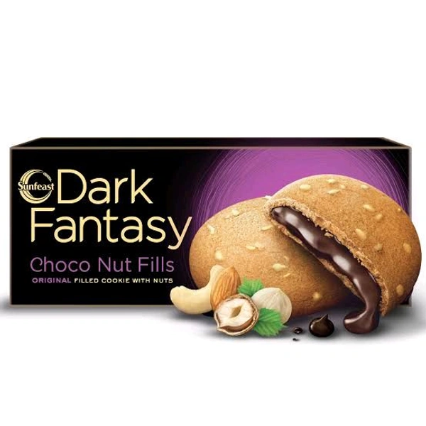 Dark Fantasy Choco Nut Fills - 75gm
