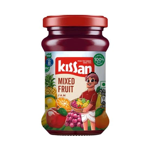 Kissan Fruite Jam 200g  - 200g