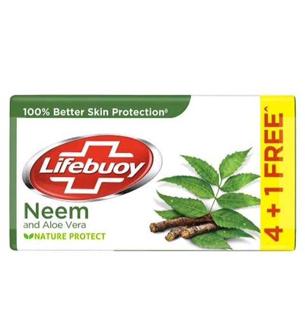 Lifebuoy Neem 4+1 Free 100g  - 100g