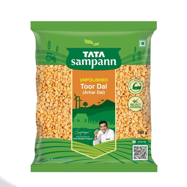 Tata Sampann Toor Dal - 500g