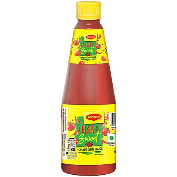 Maggi Hot And Sweet Tomato Chilli Sauce 500g ( Glass Bottle )