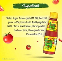 Maggi Hot And Sweet Tomato Chilli Sauce 200g( Glass Bottle )
