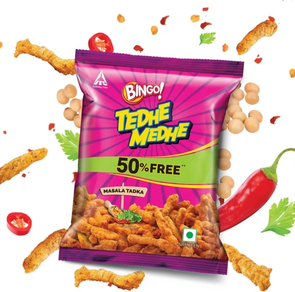 Bingo Tedhe Medhe Masala Tadka 
