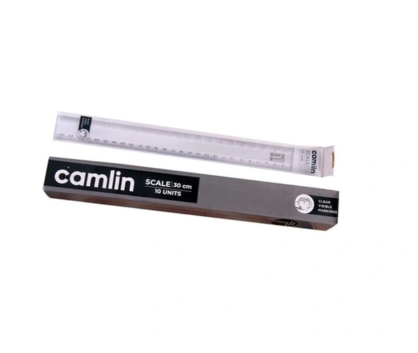 Camlin Plastic 30cm Scale (₹10/ Count 