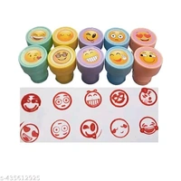10 PC Stamps For Kids Fancy Stationary Items 