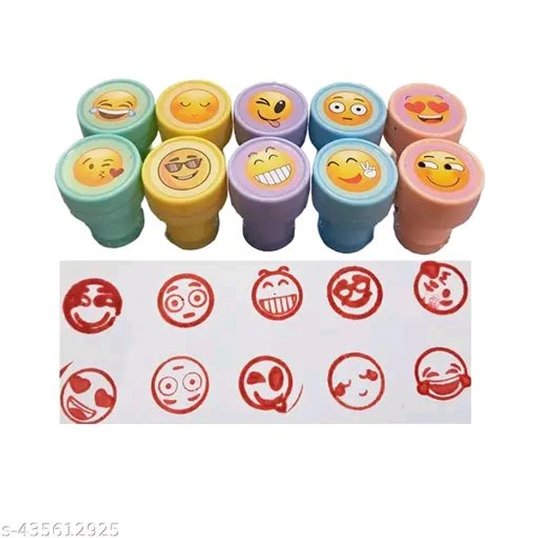 10 PC Stamps For Kids Fancy Stationary Items 