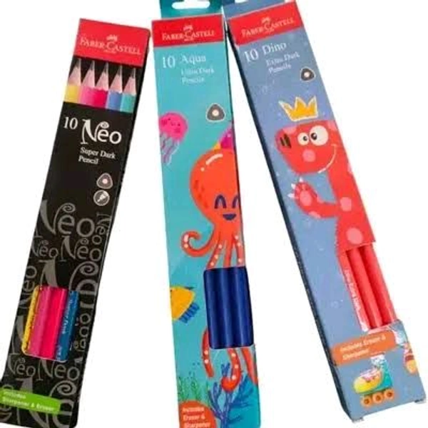 Faber -Castle 10 Neo Super Castell ₹5/ Per Count 