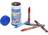 Doms Long wax crayons 12 shades - mix
