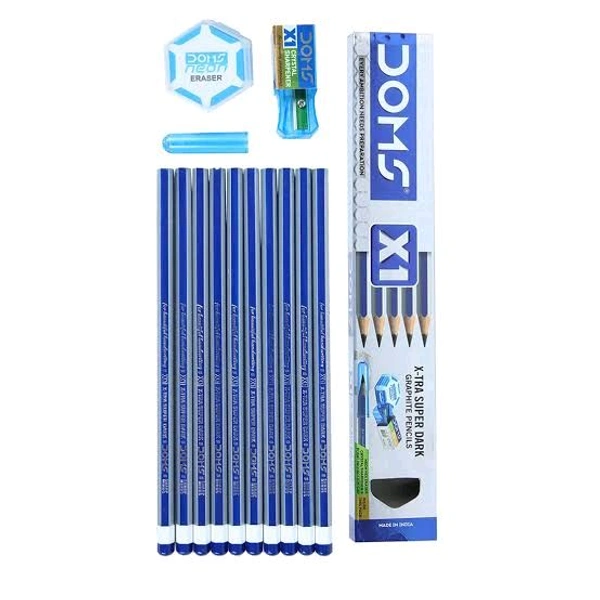 Doms X-tra Super Dark 10HB Graphite Pencils 