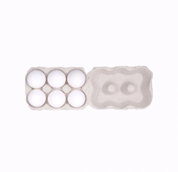 Farm Egg White Egg - 6 Pieces