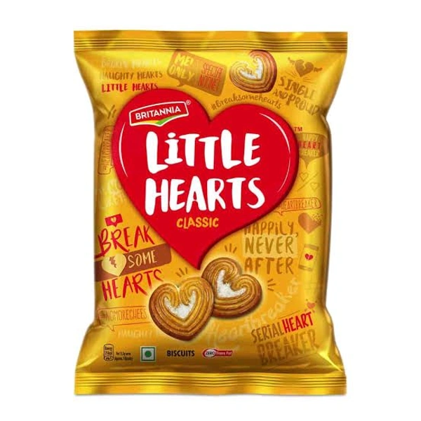  Britannia Little Hearts Biscuits 