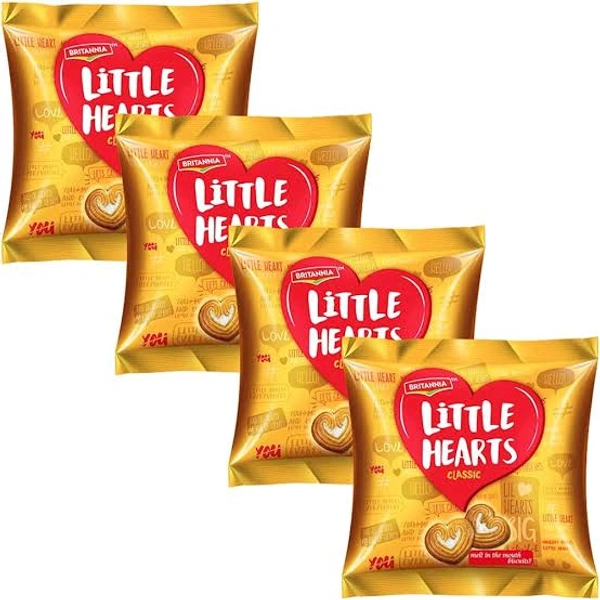  Britannia Little Hearts Biscuits 