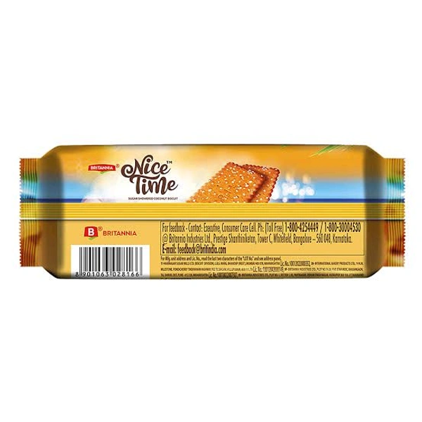 Britannia Nice Time Sugar Showered Biscuits 