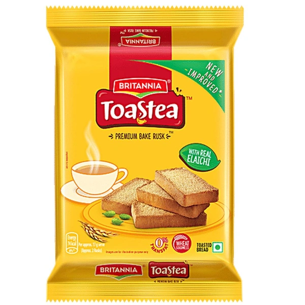Britannia Toast Tea Premium Bake Rusk 