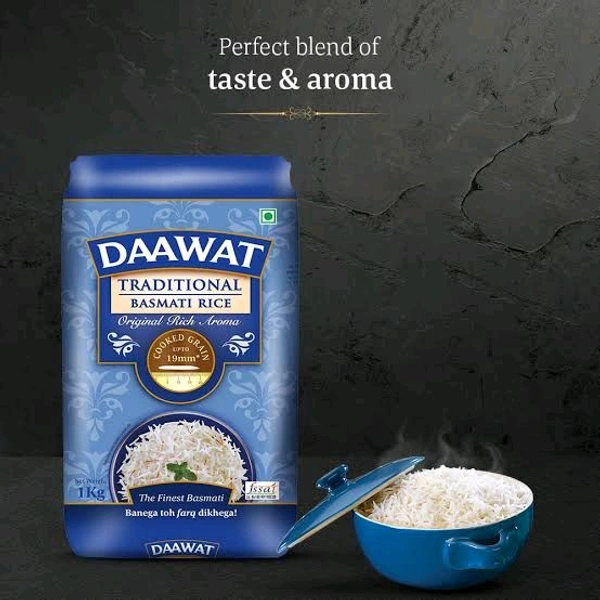 Daawat Traditional Basmati Rice 1kg