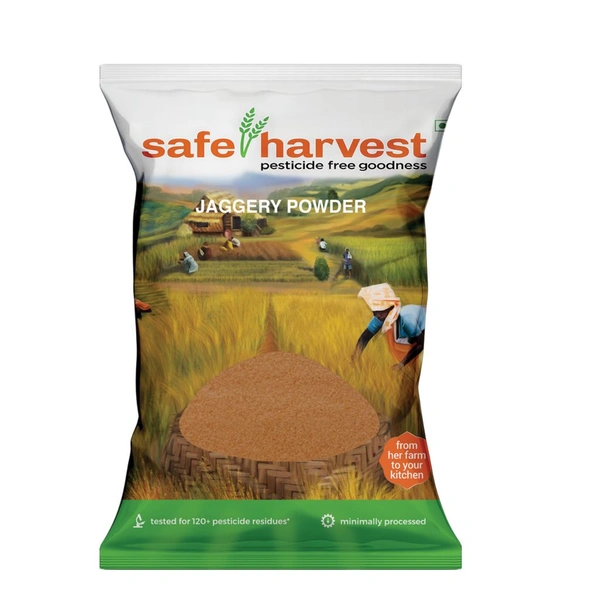 Safe Harvest Jeggery Powder 500g 