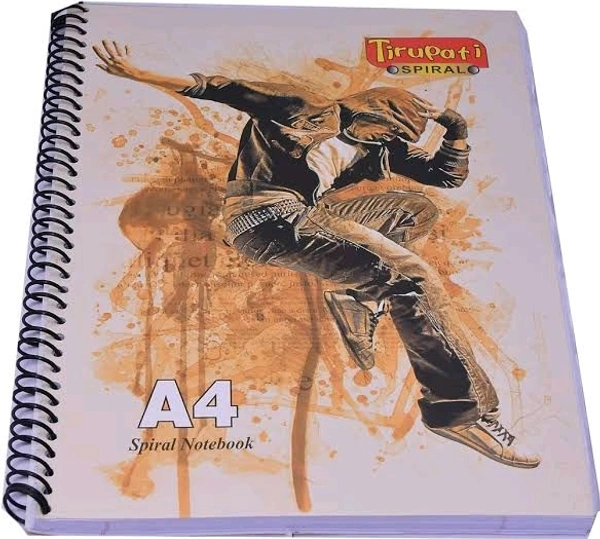 Tirupati Spiral Long Book A4size 