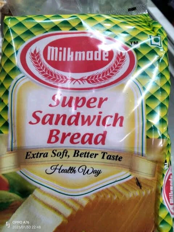 Milkmade 500 Sandwitch Bread 400g 