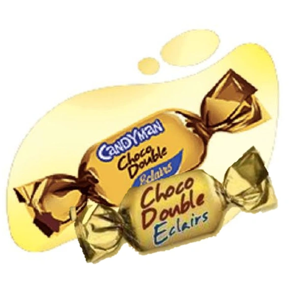 Candyman Eclairs Choco Double Chocolate Toffee(Set Of 10)