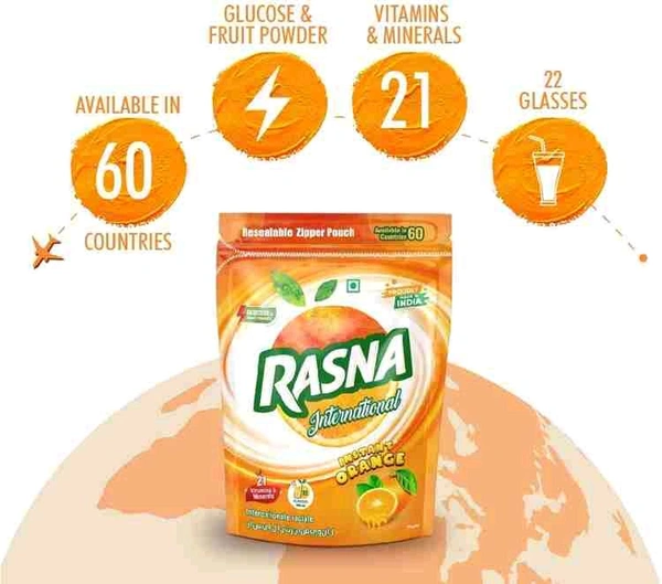 Rasna International Orange 500g 
