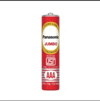 Panasonic Jumbo Zinc Carban  AAA Batteries (Set Of 2)
