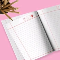 3 In 1 Note Book For Kids ( 172 Pages) 