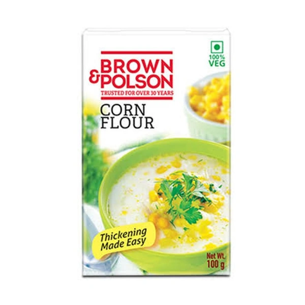 Brown & Polsan, Corn Flour 100g 