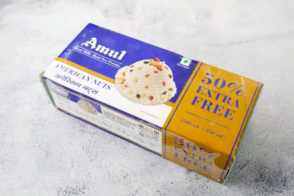 Amul American Nuts 50% Extra Free
