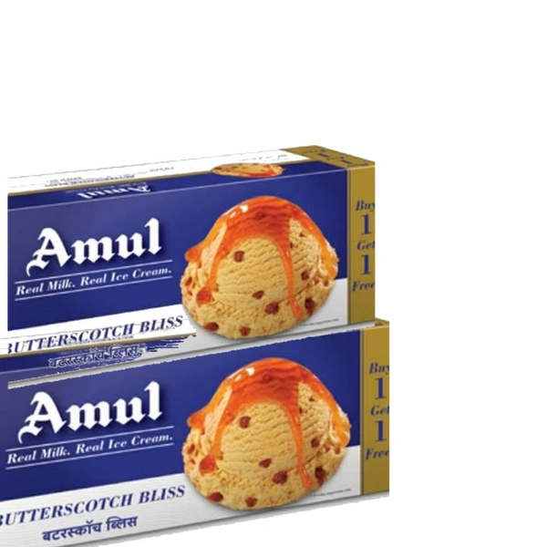 Amul Butter Scotch Bliss Buy 1 Get 1 Free  - 750ml