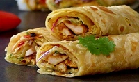 Mouth- Watering Veg Kabab Roll ( Pack Of 1) - 3pm To 9pm