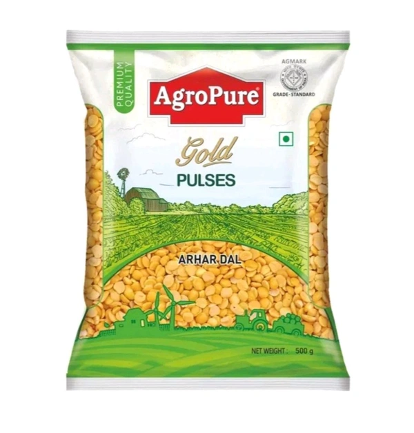 Agropure Toor Dal (Arhar ) 500g 