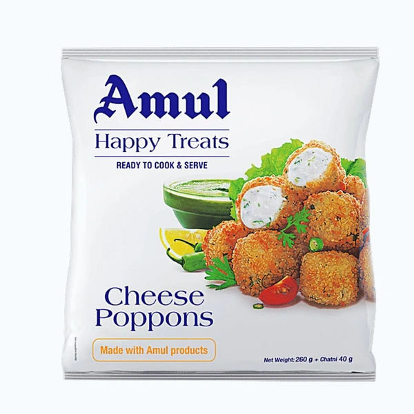 Amul Happy Treats Cheese Poppons 300g 