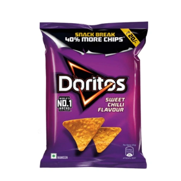 Doritos Sweet Chilli Corn Chips Nachos Chips