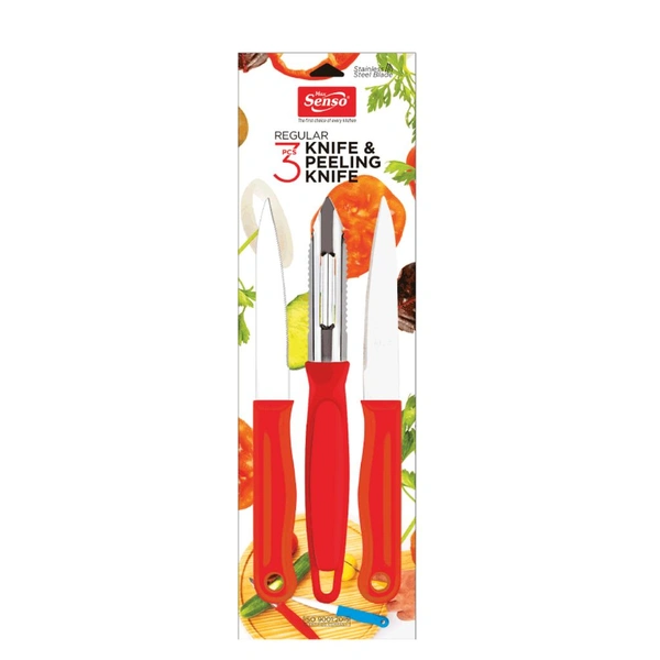 Sensor 3pcs Knife Peeling Knife 