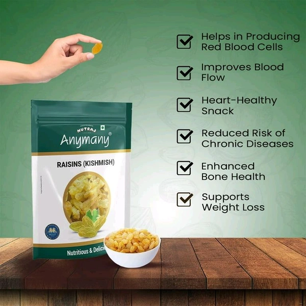 Nutraj Anymany Raisins (Kishmish )