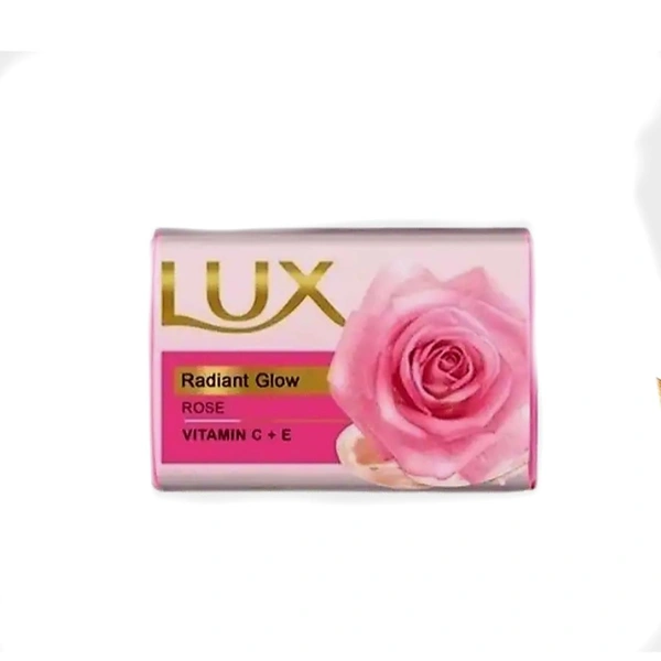 Lux Radiant Glow Rose & Vitamin C + E Soap ( Pack Of 4)