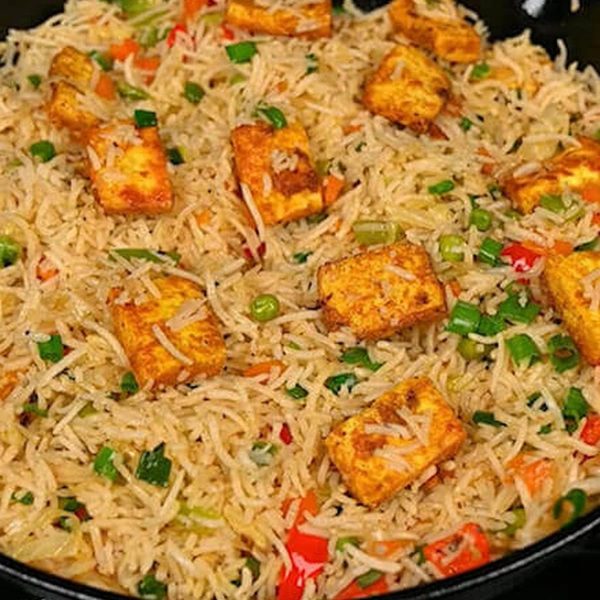 Paneer Fried Rice/Veg Fried Rice ( Half ) - 11am To 3pm/ 7pm To 9pm