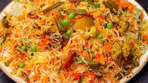 Vegetable Biryani (Half) - 11am To 9pm