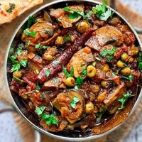 Matar Mushroom Masala (Half) - 11am To 9pm