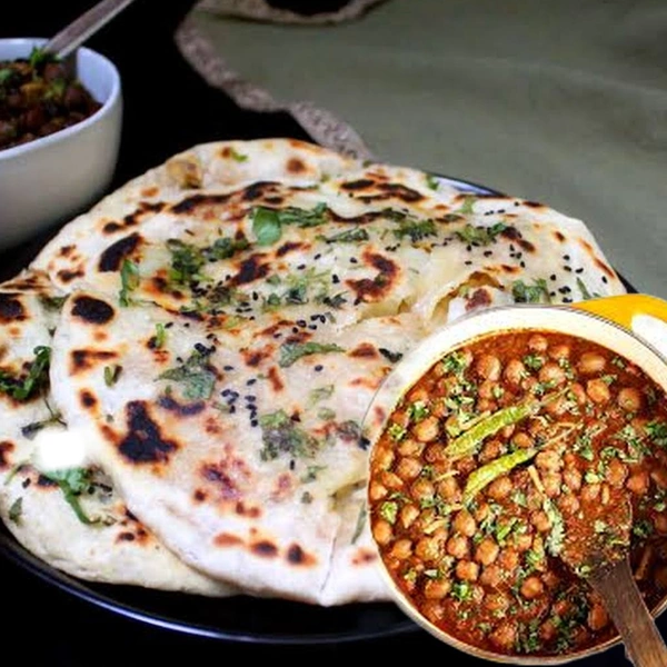 Aloo Kulcha (With Chola ) 2 Pic. - 11am To 9pm