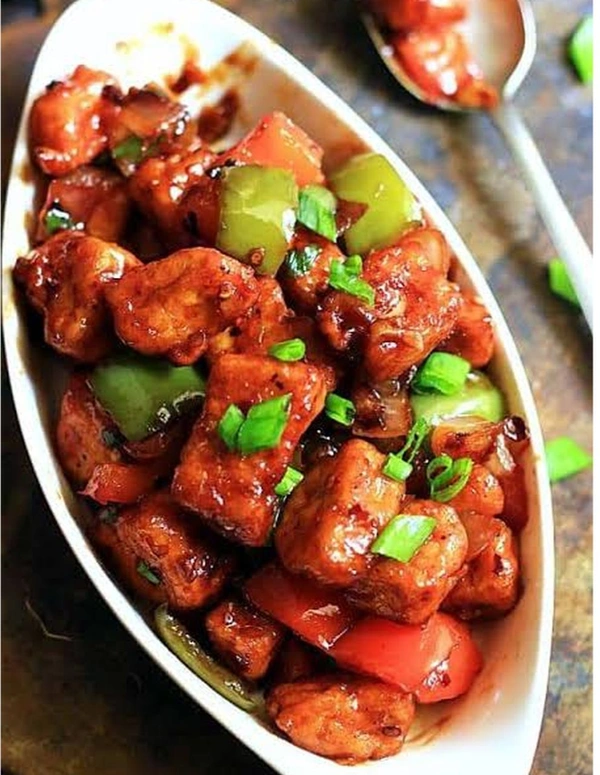 Chilli Paneer Starter (Half) - 11am To 10pm