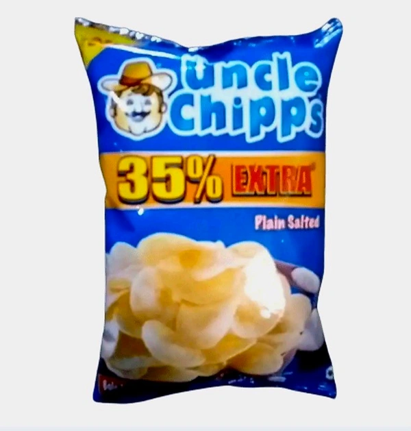 Uncle Chipps Plain Salted Chips 