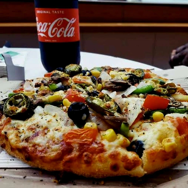 Pizza Mania + Coke (Small Combo )  - 12pm To 9pm