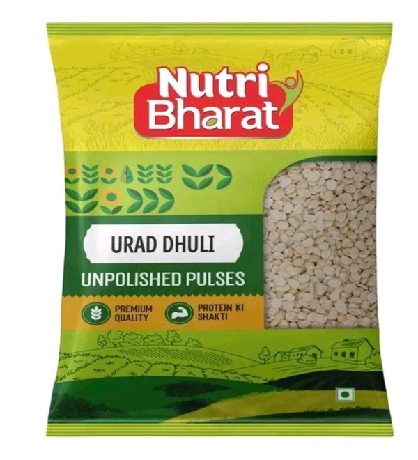 Nutri Bharat Urad Dhuli  - 500g